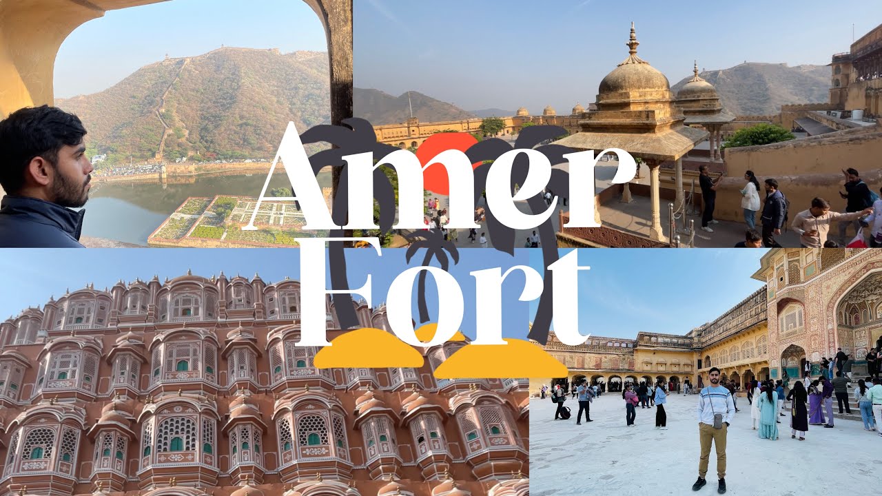 New vlog  on आमेर किला Facts,Palace & ticket confusion and complete Funny energy enjoying 😎🤣👑
