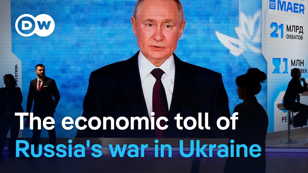 Putin hosts economic forum as Ukraine war rages | DW News