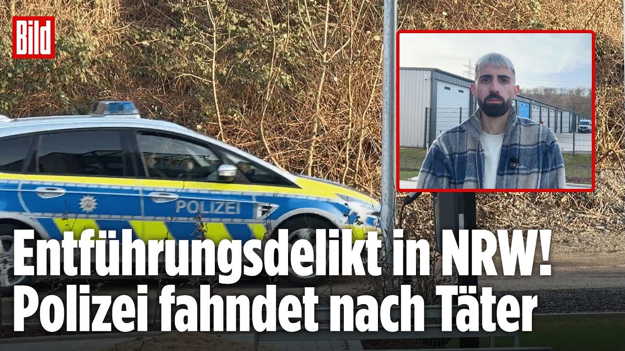 Polizei-Gro&szlig;einsatz in NRW: Bewaffnete M&auml;nner verschleppen Opfer &ndash; Spezialeinheiten im Einsatz