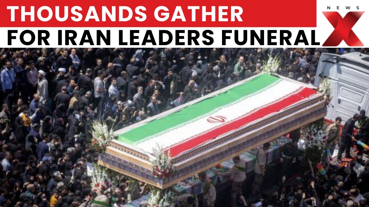 Iran-US War: Mass Funeral Held In Tehran For Top Iranian Leaders Killed In Recent Strikes | NewsX