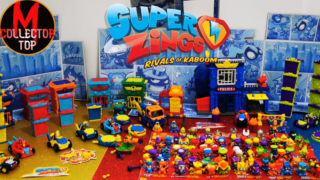 Colección Completa Serie 1 Superzings Rivals of Kaboom