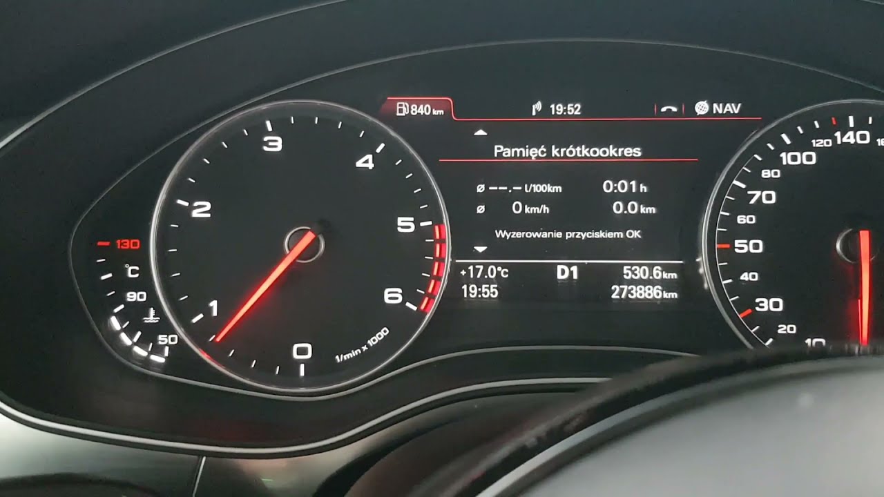 Audi A6 C7 3.0 TDI 245 KM spalanie - film testowy