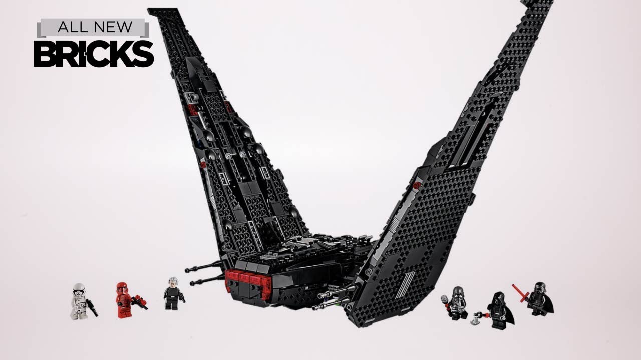 Lego Star Wars 75256 Kylo Ren's Shuttle Speed Build