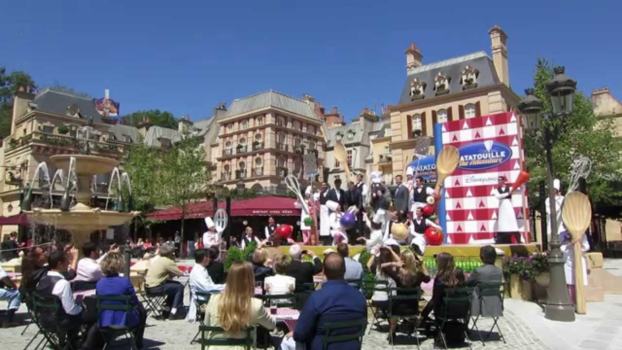 Inauguration de l'attraction Ratatouille à Disneyland Paris | Full dedication ceremony HD