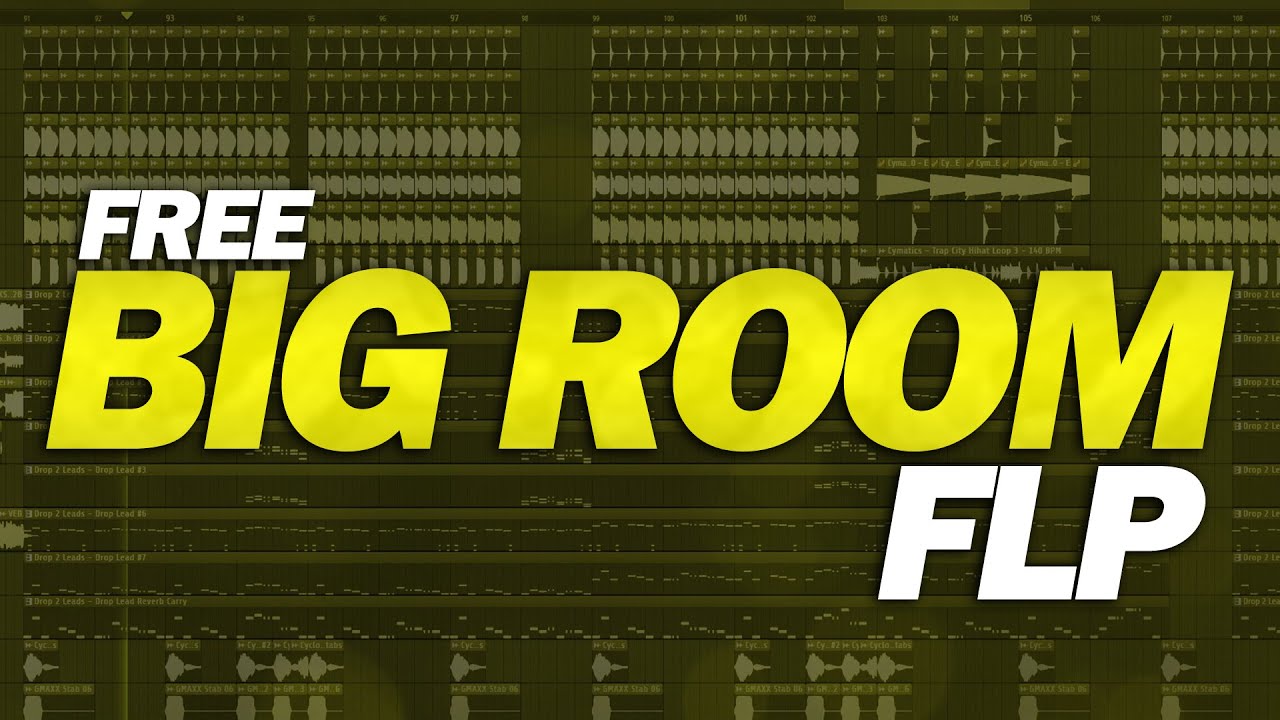 Free Big Room FLP: by DJ Crime & P3RP