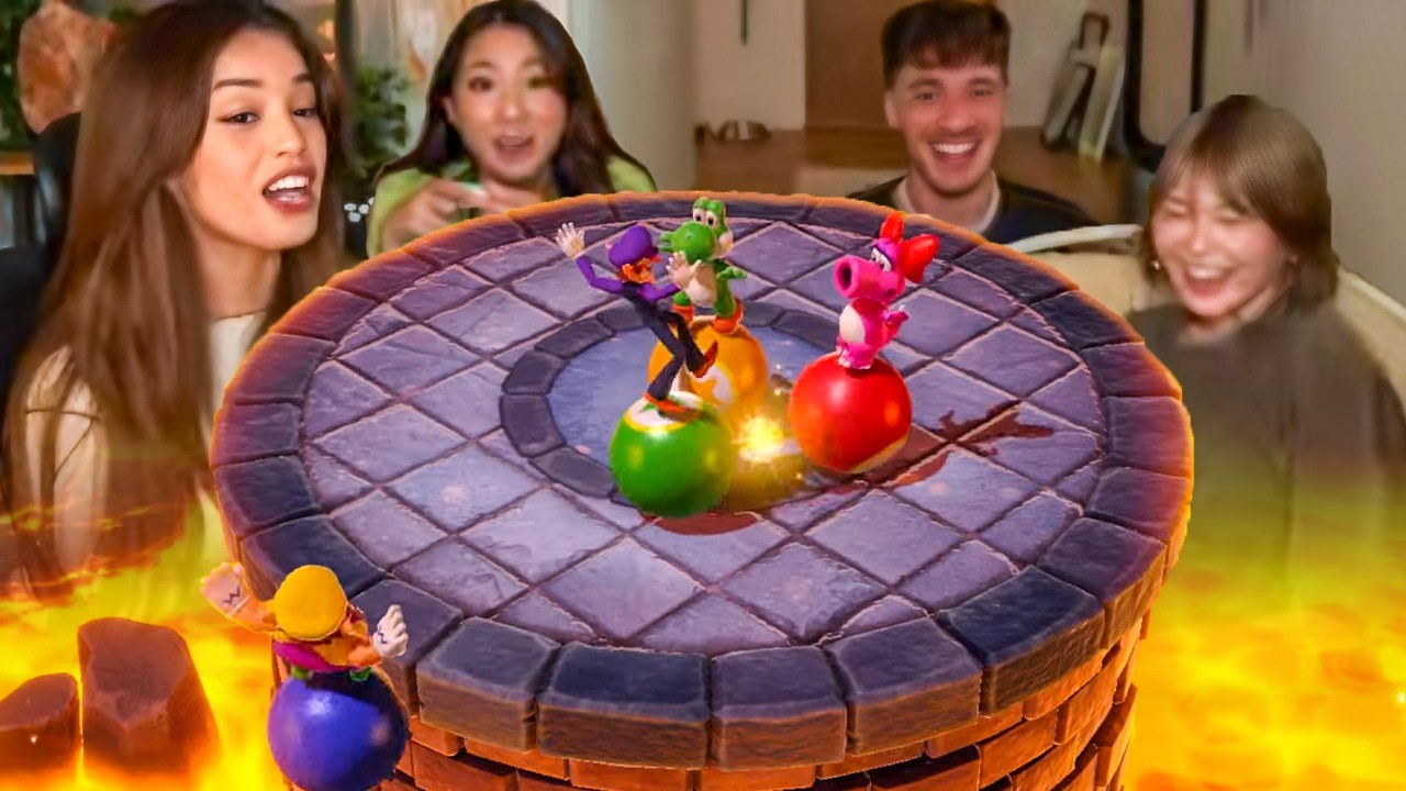 Mario Party with the Roomies Was a Mistake (ft. Valkyrae, Fuslie, Kkatamina)