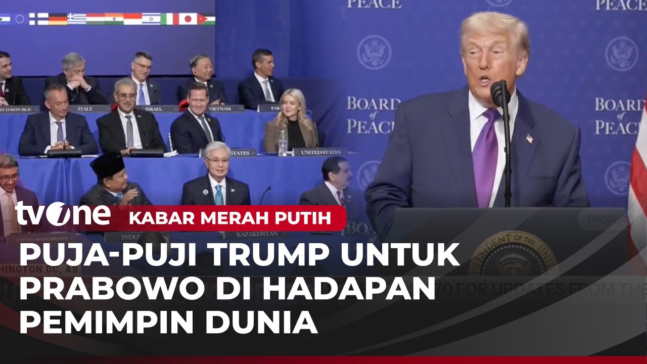 Momen Trump Puji Presiden Prabowo di Hadapan Para Pemimpin Dunia | Kabar Merah Putih