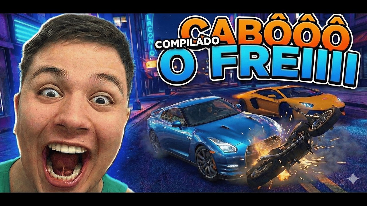 5 MINUTOS DE CABÔ O FREIO COM PAULINHO O LOKO #paulinhooloko