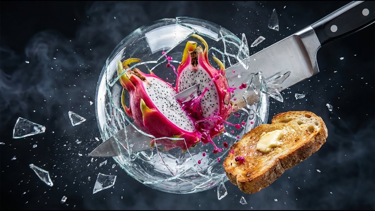 Satisfying Fruit Slicing in Slow Motion | Macro 8K Cinematic Deconstruction