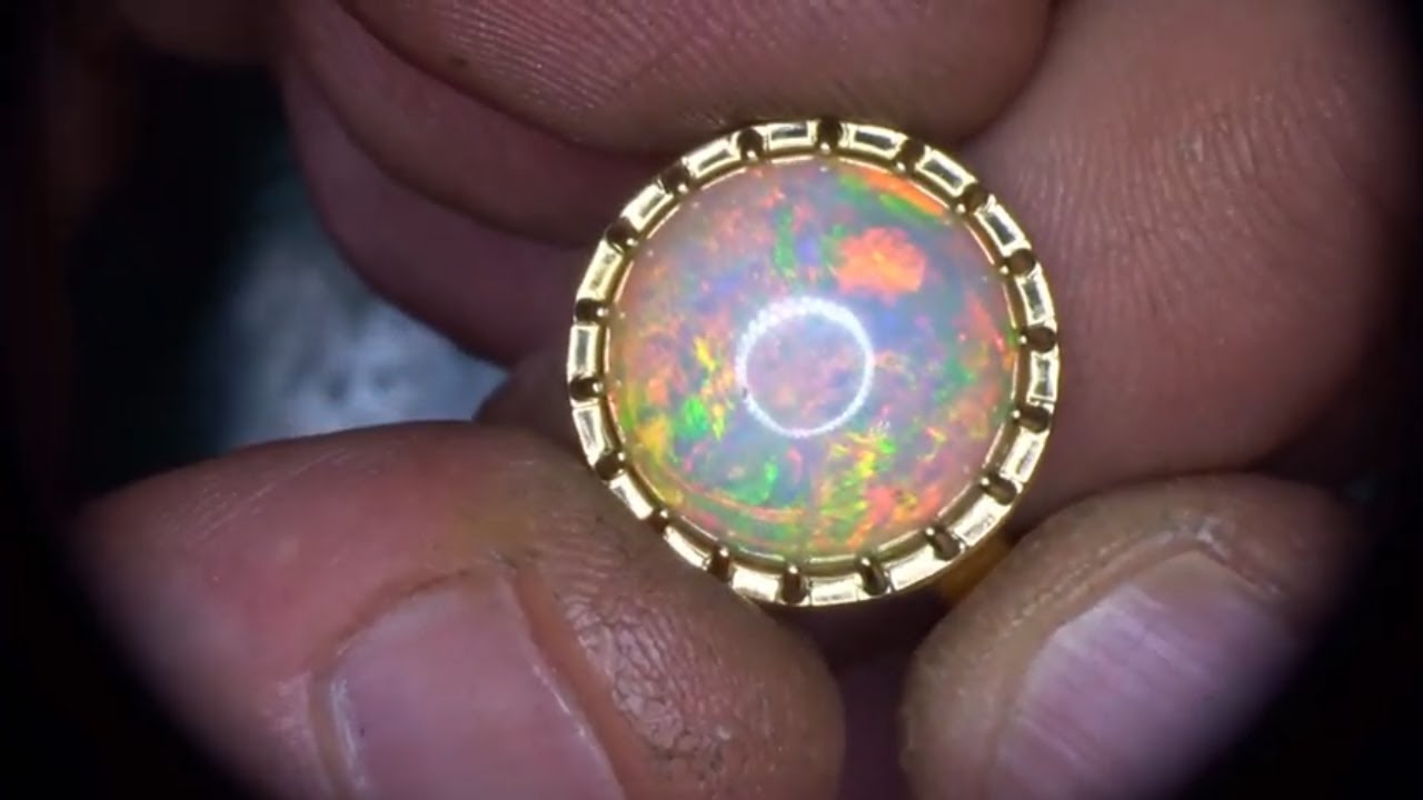 Opal Ring - Made By Hand - 2020 - Birmingham Jewellery Quarter - UK