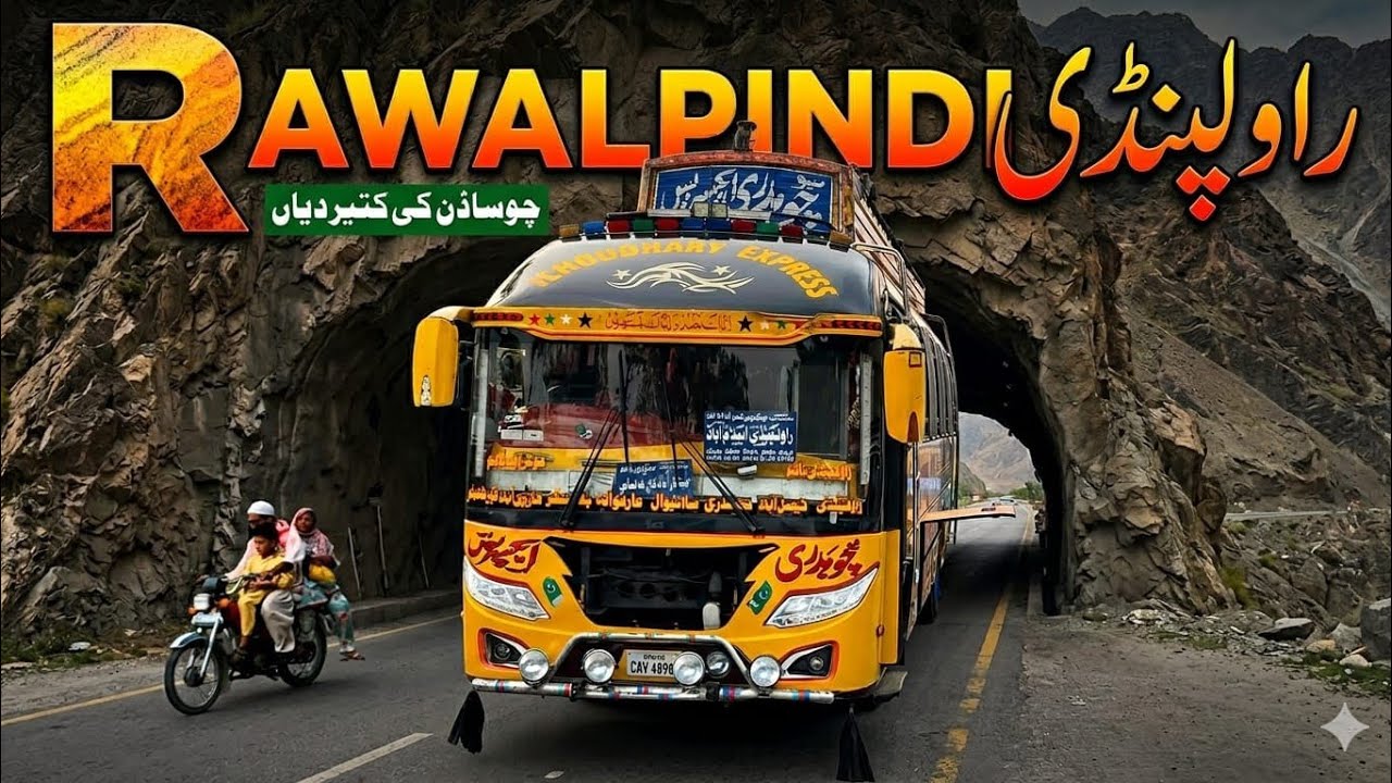The High Speed Travel in Local Bus Pakistan | Faisalabad to Rawalpindi to Taxila New Video 2026