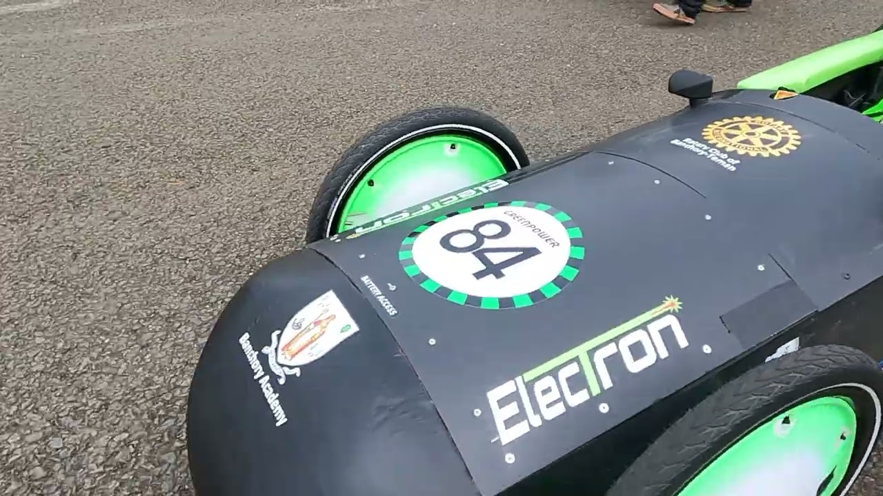 Banchory Greenpower - East Fortune May 2023 - Race start