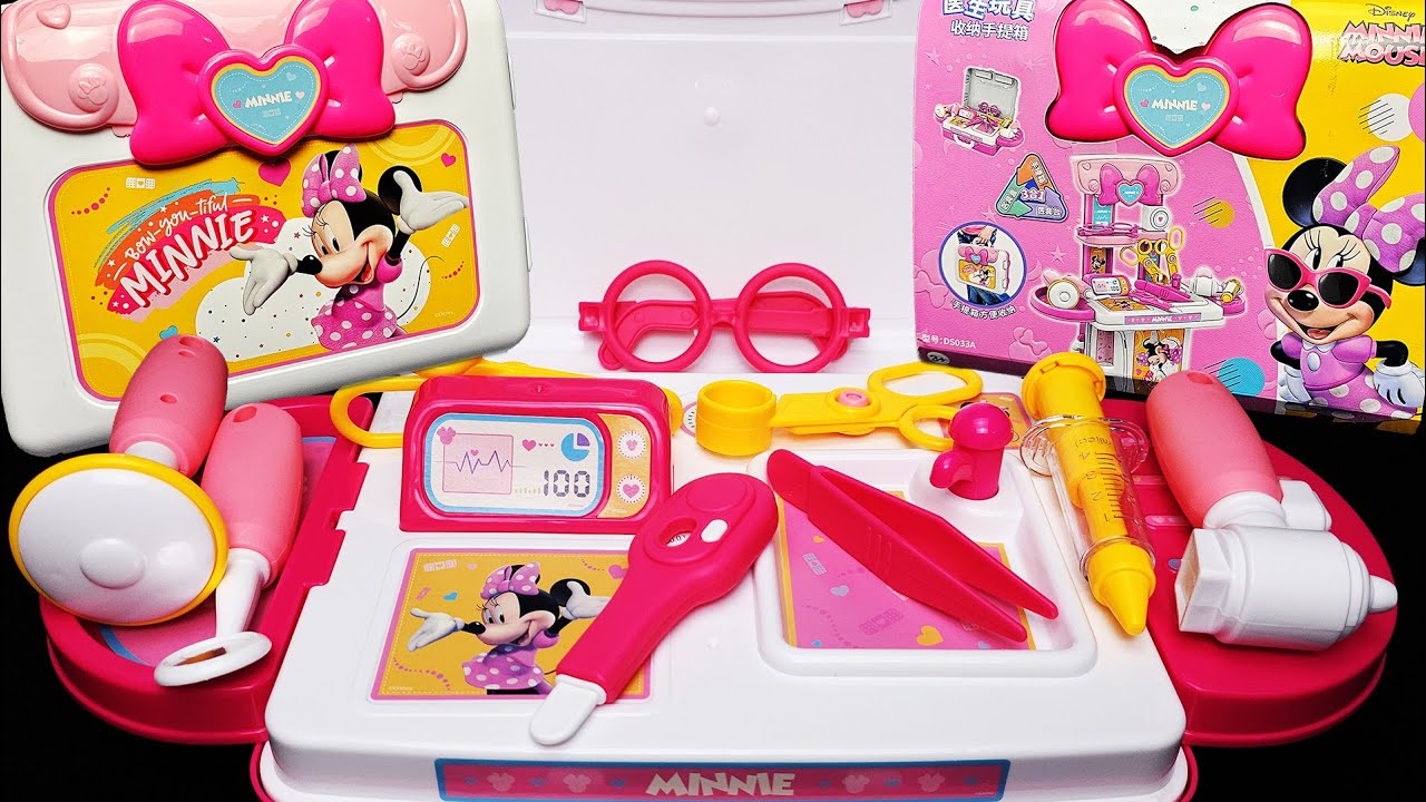 Disney Minnie Mouse Laundry Playset [L.044] - Satisfying with Unboxing Toys Compilation ASMR