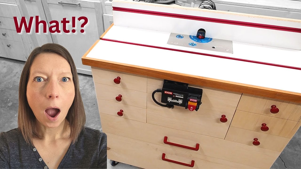 I can&rsquo;t believe I built this as a newbie woodworker! Revisiting my router table build