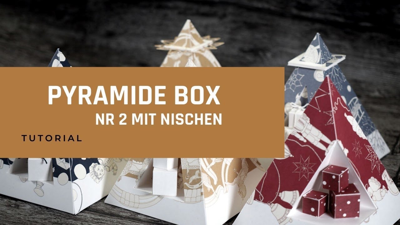 Box -Pyramide  NR.2  mit Nischen
