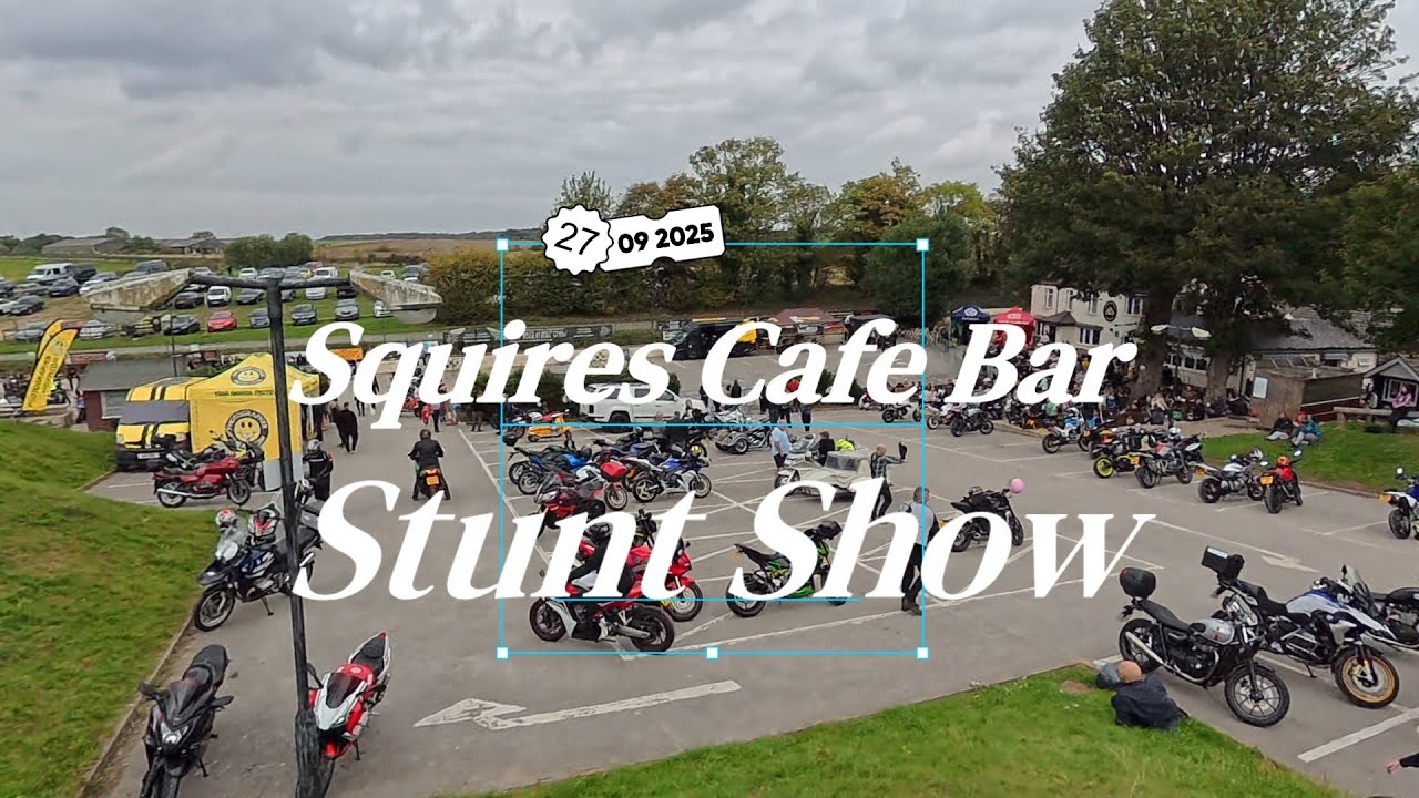 Stunt Show at Squires Cafe Bar 27.09.2025 выступление по Станту Mark Van Driel.