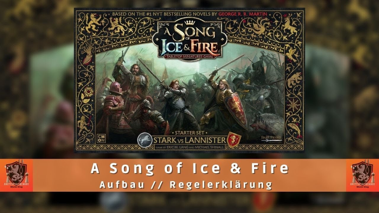 Brettspielfreunde Rhein-Sieg // A Song of Ice and Fire // Aufbau + Spielerklärung // deutsch