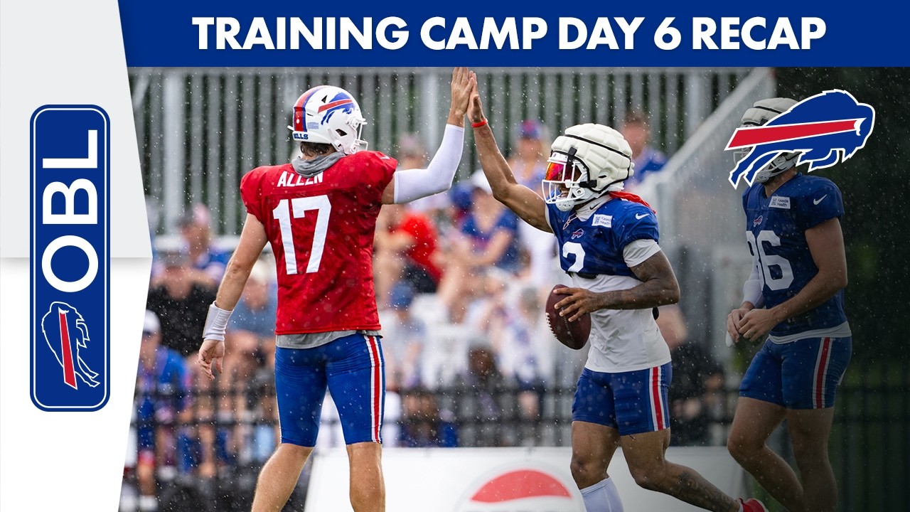 OBL: Bills Training Camp Day 6 Full Recap | One Bills Live