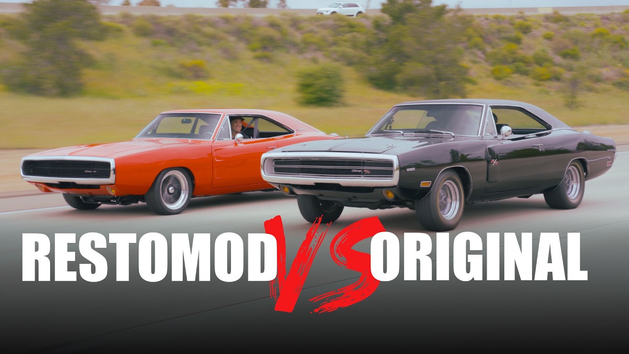 1970 Charger Showdown: Classic RT/SE Hemi vs. RestoMod Hemi