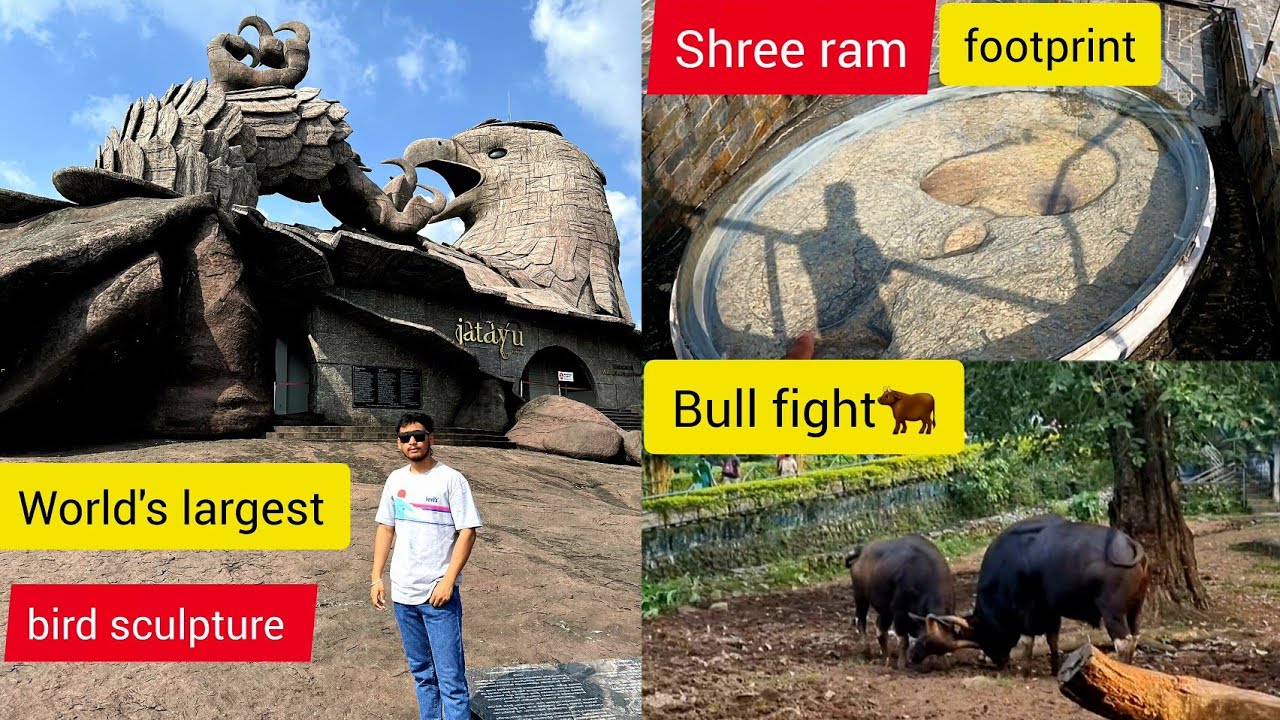 Jatayu Earth's Centre | World's Largest Bird Sculpture | Thiruvananthapuram Zoo Kerala