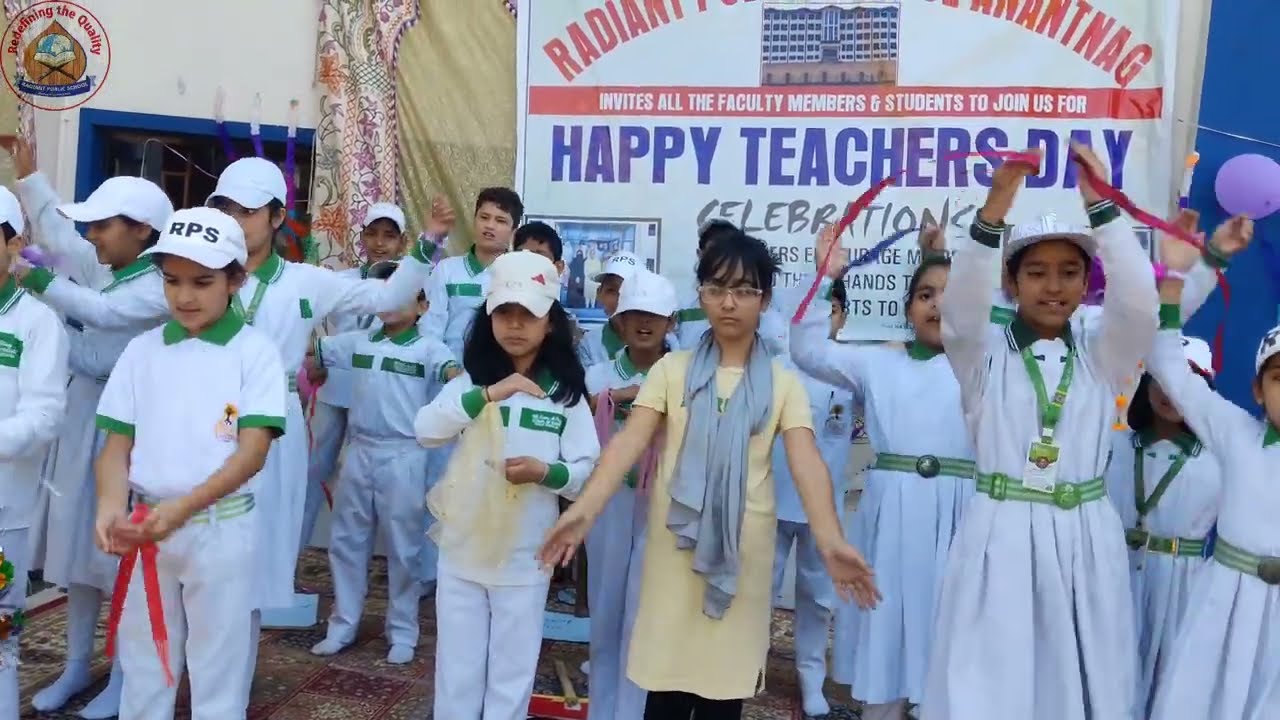 Happy Teachers Day || Radiant Public School (LPB)