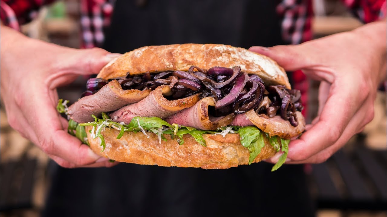 Classic Steak Sandwich Recipe - Don't Watch This Hungry!!!