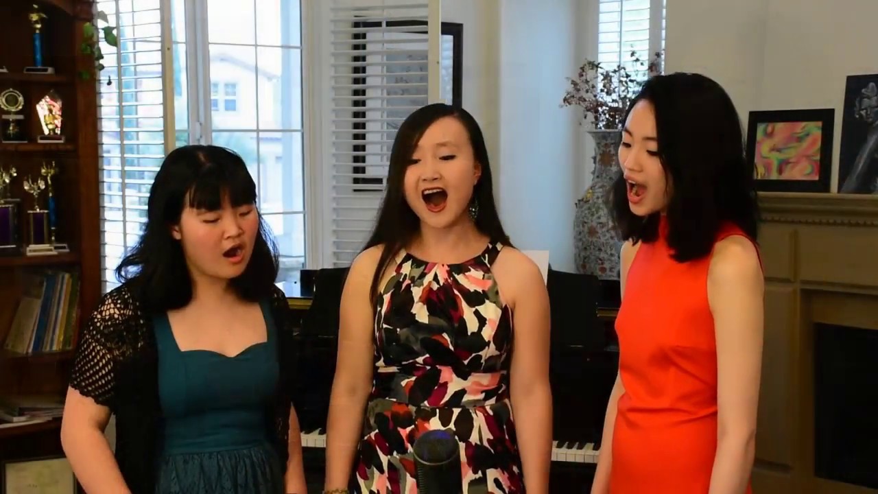 Vdova (Ukrainian Folk Song) - Emma, Sarah and Wei Jiang