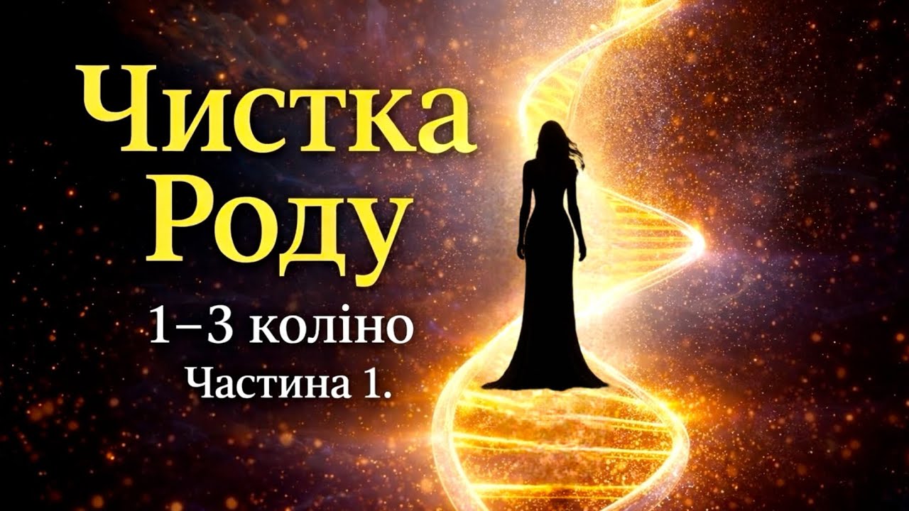 Чистка Роду 1–3 коліно | Зняття родового негативу