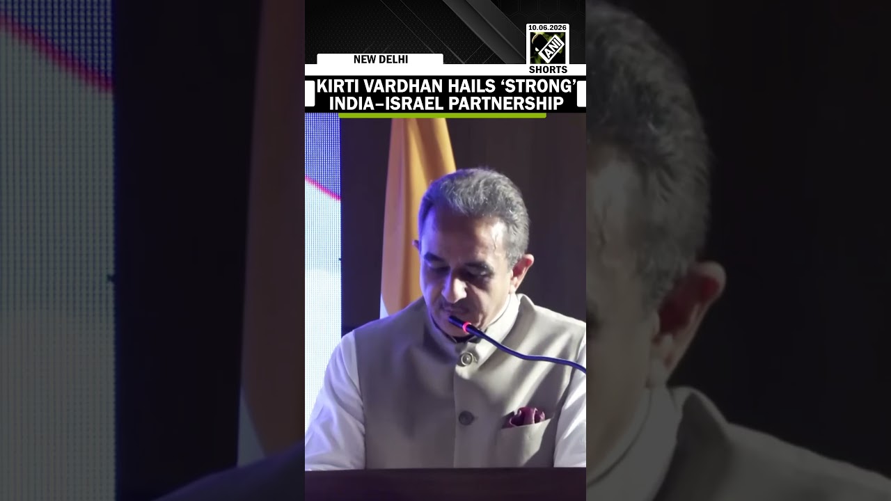 &ldquo;Important Partner&hellip;&rdquo;  MoS MEA Kirti Vardhan Singh praises India, Israel strategic partnership