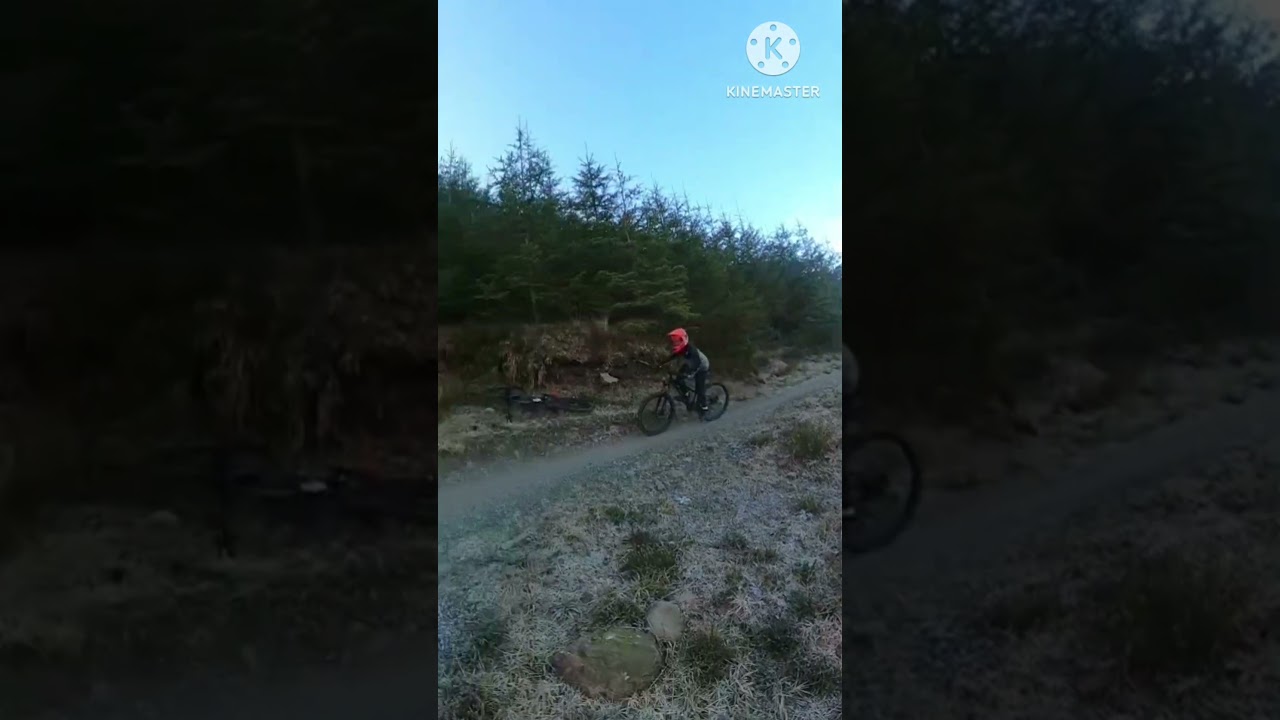 ballyhoura mtb trails blue trails snake 1st u turn berm 