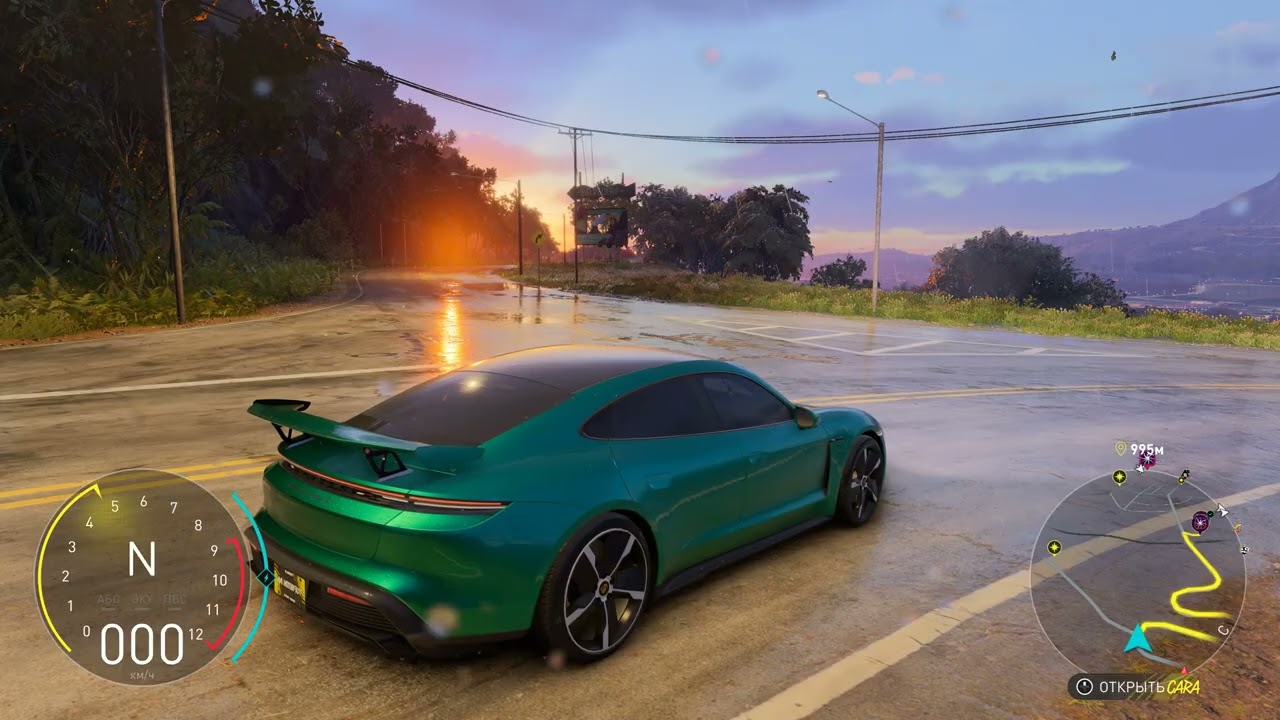 Porsche Taycan + i6 turbo sound