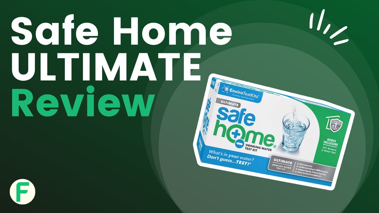 Safe Home ULTIMATE Lab Water Quality Test Kit Review💧