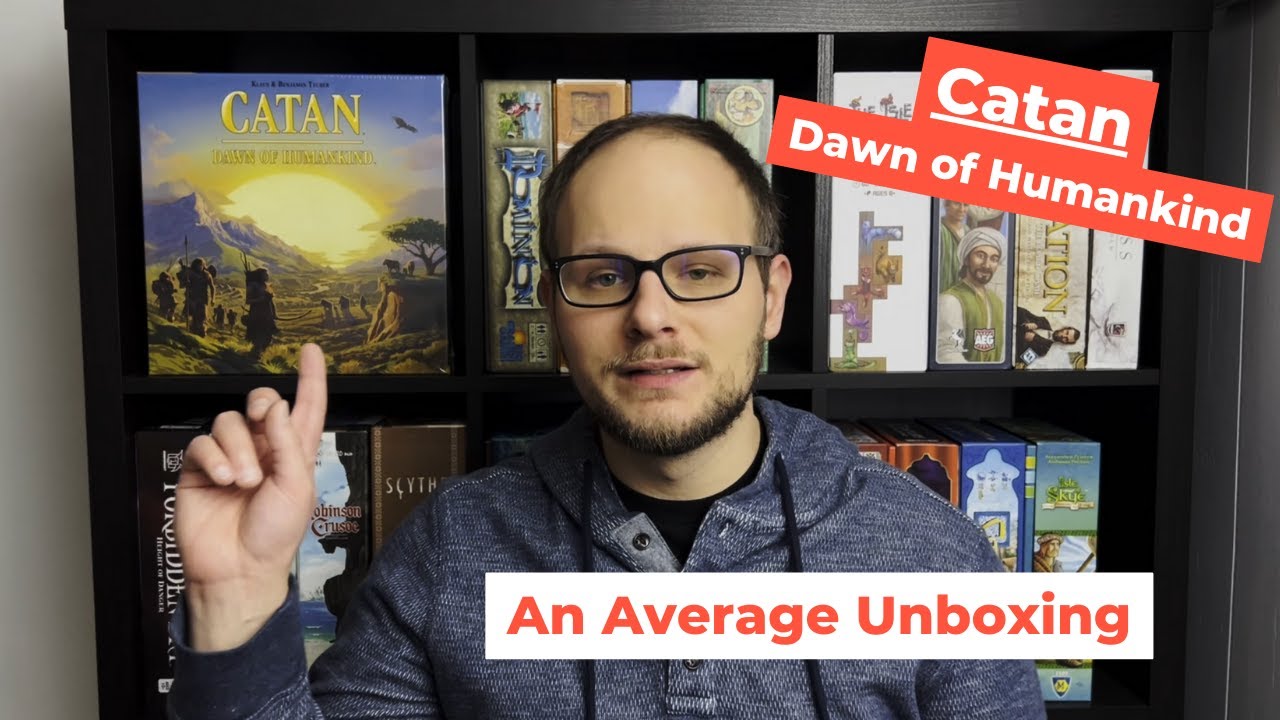 Catan: Dawn of Humankind || An Average Unboxing