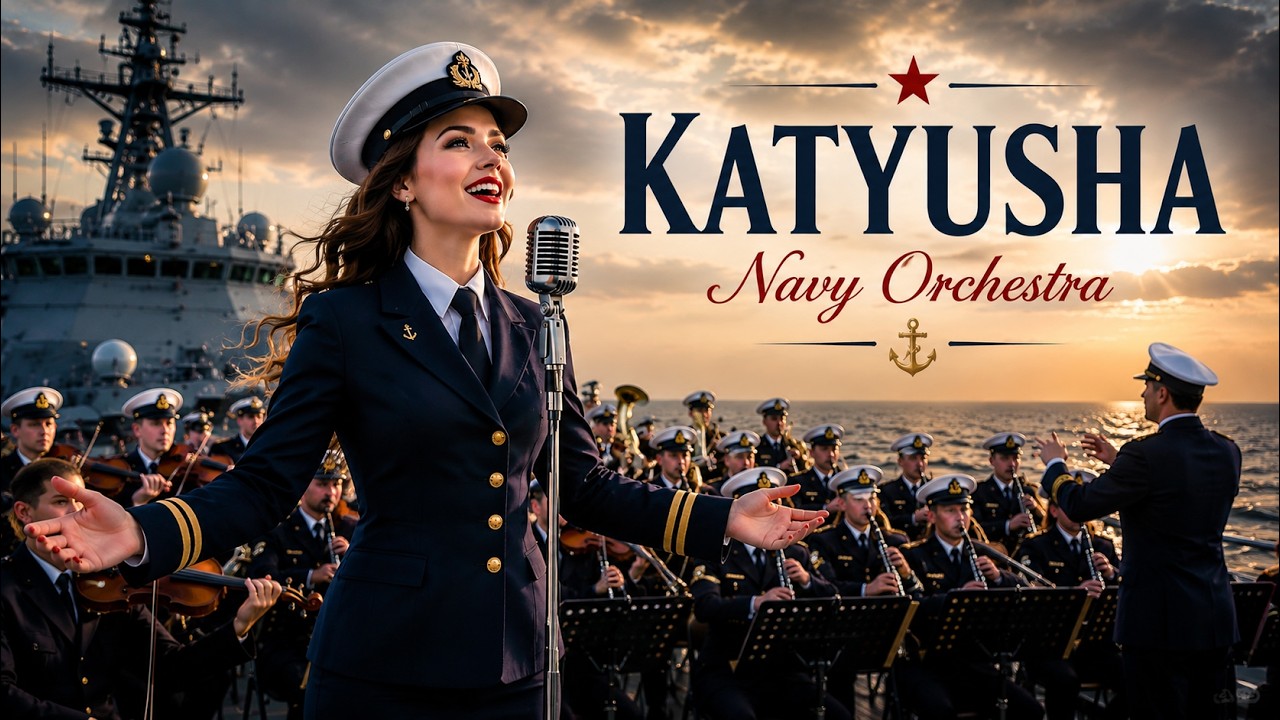 Katyusha | Navy Orchestra ⚓ Epic English Version | Majestic Military Orchestra Cover