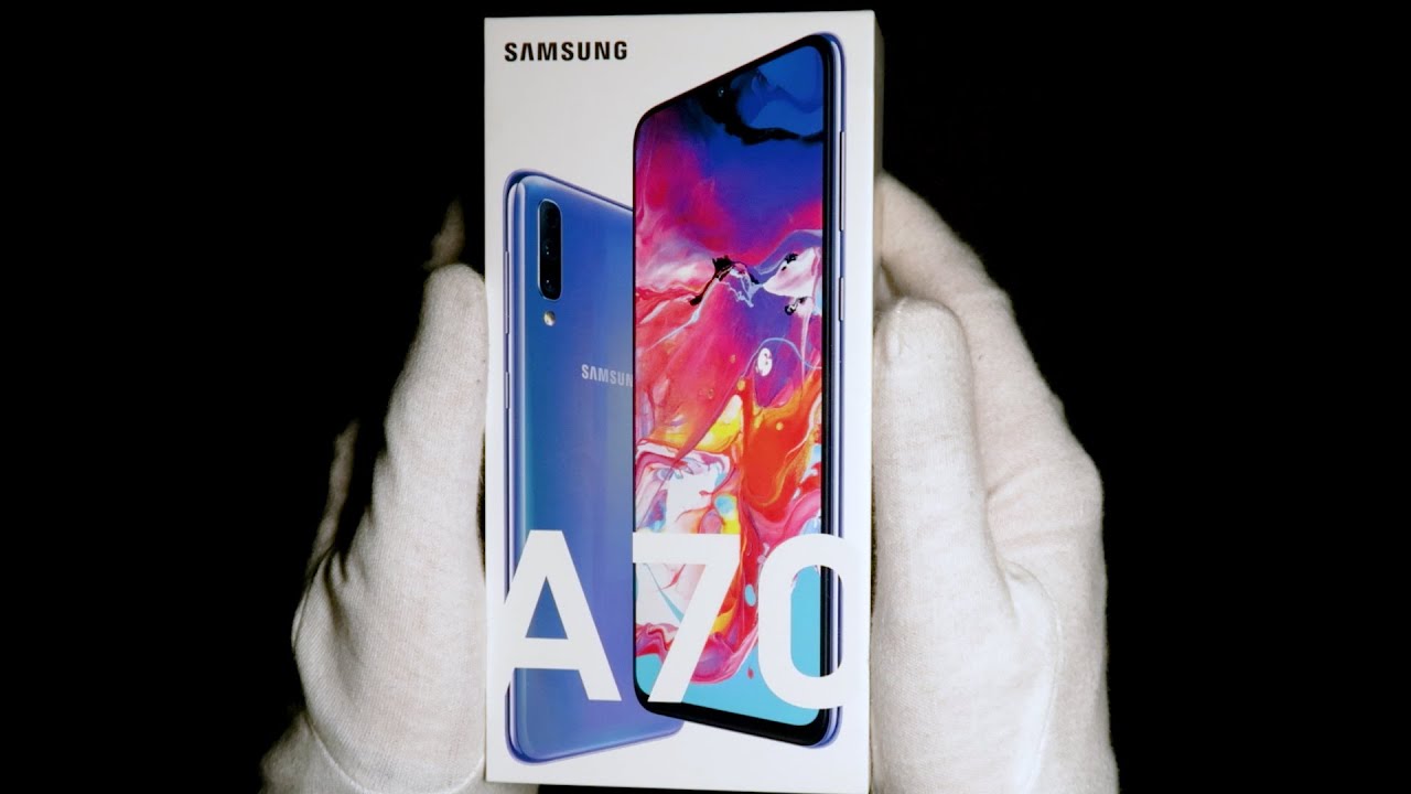 Samsung Galaxy A70 Unboxing | ASMR Unboxing