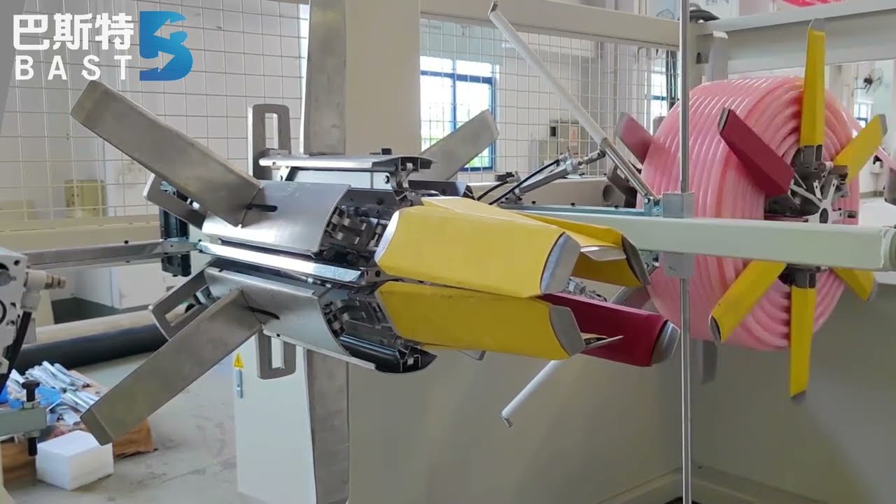 New Arrival Fully Automatic Pipe Coiler WA11B With Strapping For HDPE pipes PERT pipes 32mm