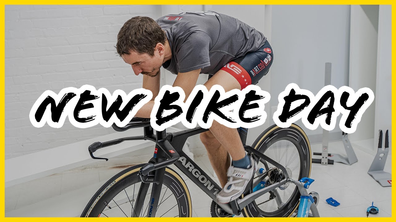 Je récupère mon nouveau vélo de triathlon !! Le bike ultime pour rouler vite 🚴‍♂️⚡️