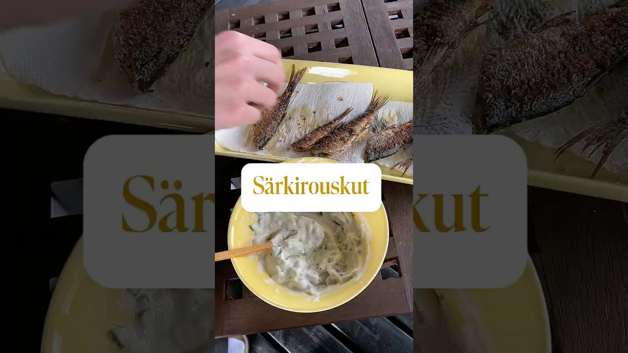 S&auml;rki Suomen paras ruokakala #kalastus #suomi