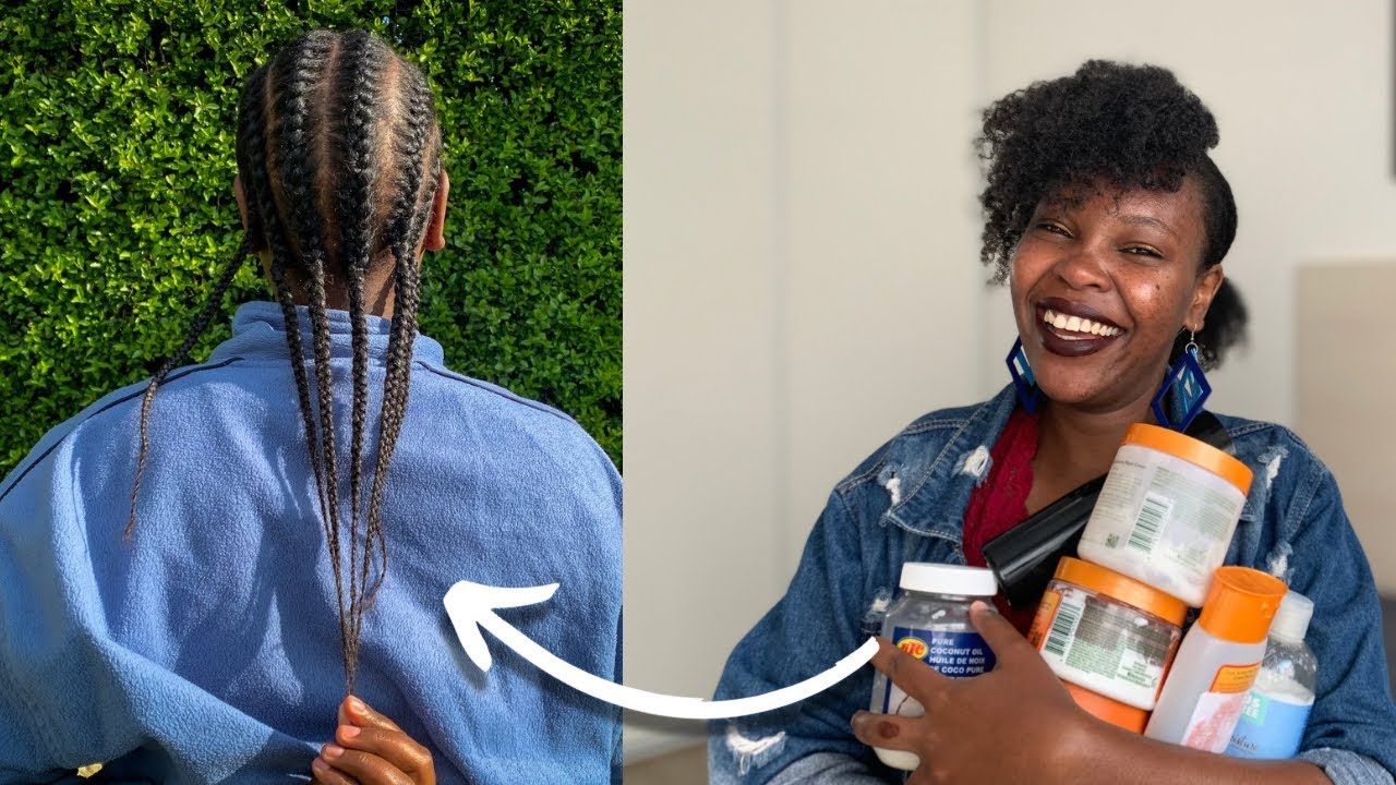 The hair routine that grew my natural hair to waist length | life in France throwback