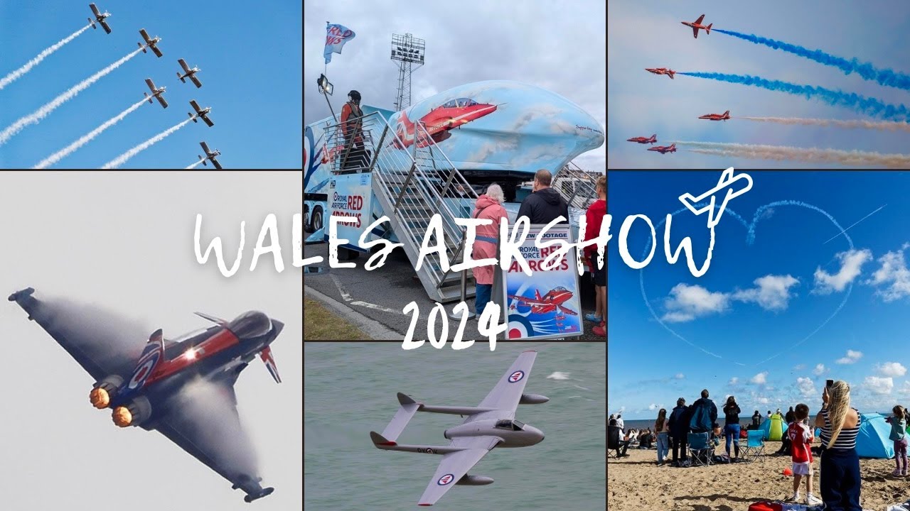 Wales air show 2024 in Swansea. FREE annual event every summer!