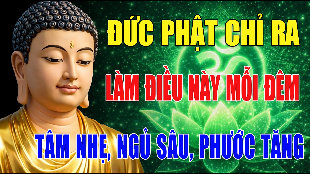 Niệm Phật Trước Khi Ngủ -  Làm Điều Này Trước Khi Ngủ – Não Bạn Sẽ Bình Yên