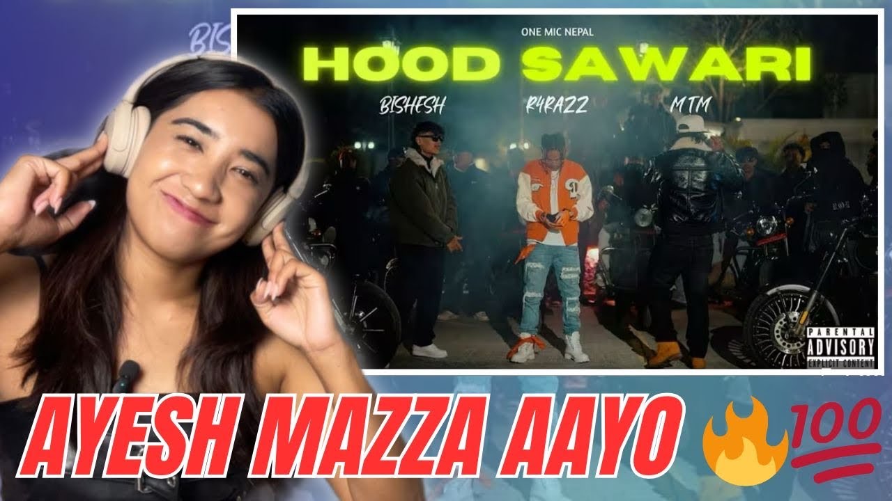 Ayeeeshh 🔥💯 | R4razz x Gunda Mtm x Bishesh - Hood Sawari | Reaction Video #215