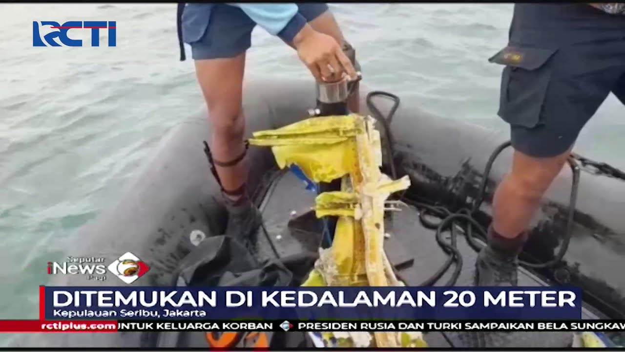 Tim Penyelam Kembali Evakuasi Serpihan Badan Pesawat Sriwijaya Air SJ-182 - SIP 11/01