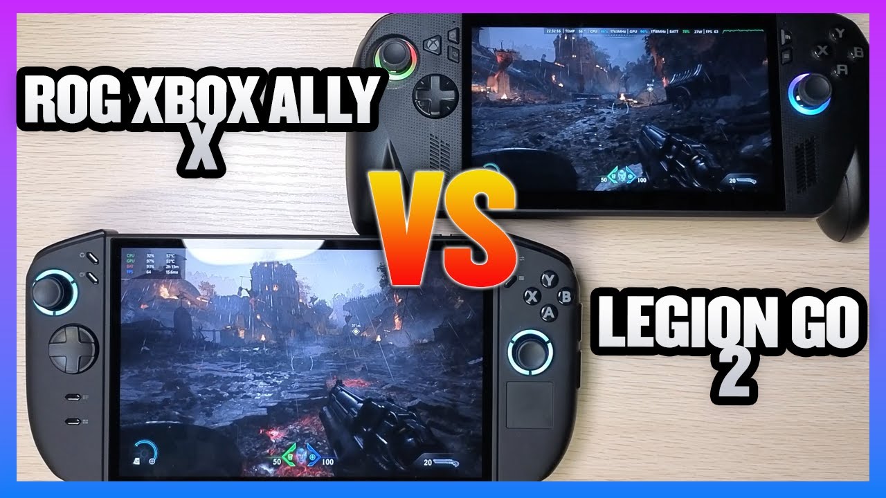 Legion Go 2 против ROG Xbox Ally X... Один явный победитель!