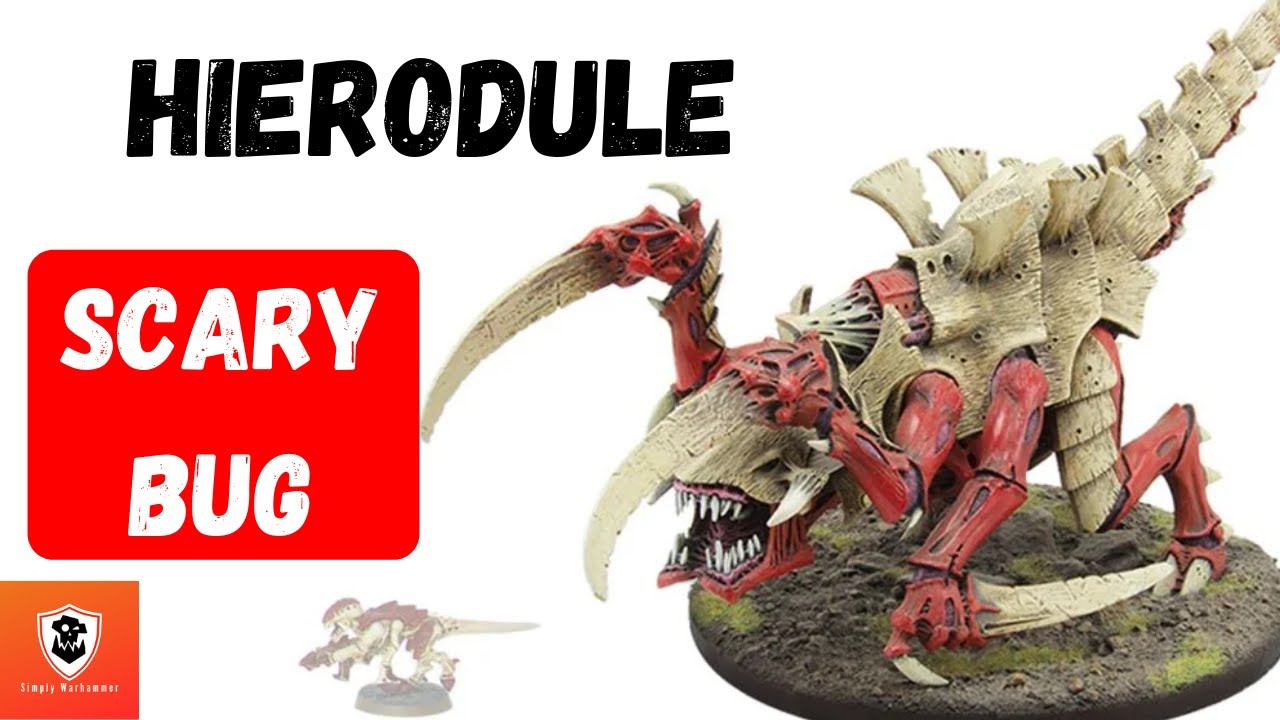 Scythed Hierodule - Tyranids T8 Monster: Unboxing, Build & Rules