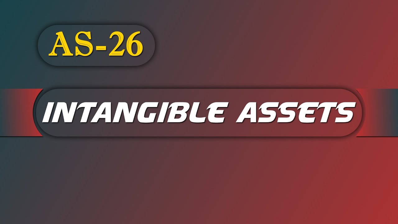 AS 26 - Intangible Assets |Advanced Accounting| CA Inter| Sep 2025