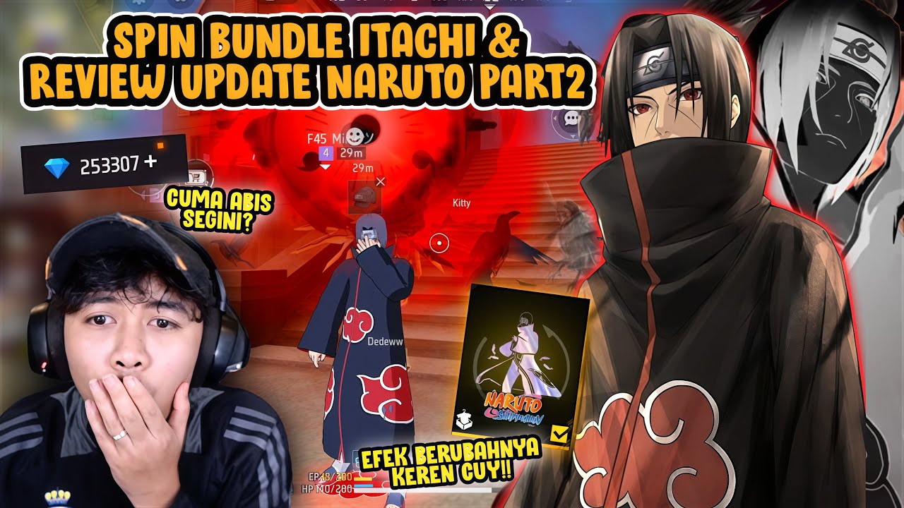 ABISIN DIAMOND BUAT BUNDLE ITACHI?! GILAA KEREN BET COY UPDATE NARUTO CHAPTER 2!!