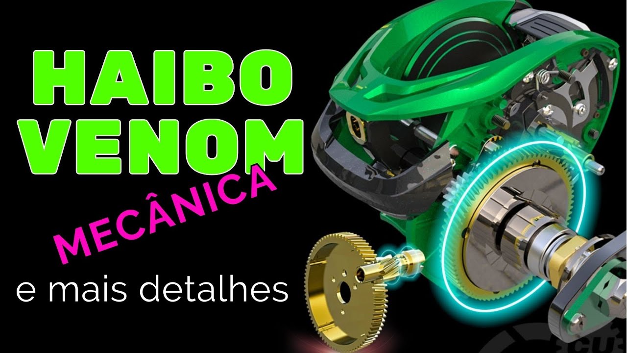 Haibo Venom por dentro - Carretilha TOP para PESQUEIRO