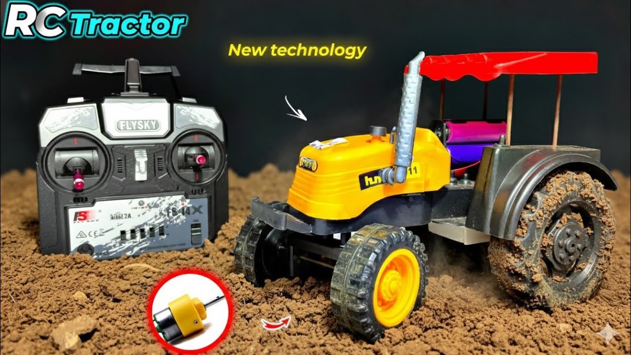 How To Make Rc Tractor 🚜| Rc Tractor Kaise Banaye | #tractor 