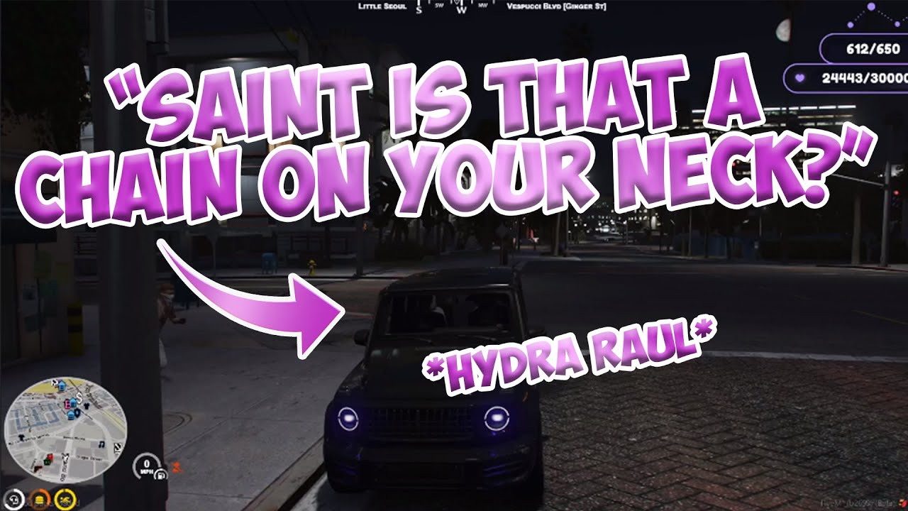 Brother Raul Finds Out Saint Gomez Finally Has A Mandem Chain?! |GTA 5| NOPIXEL RP|